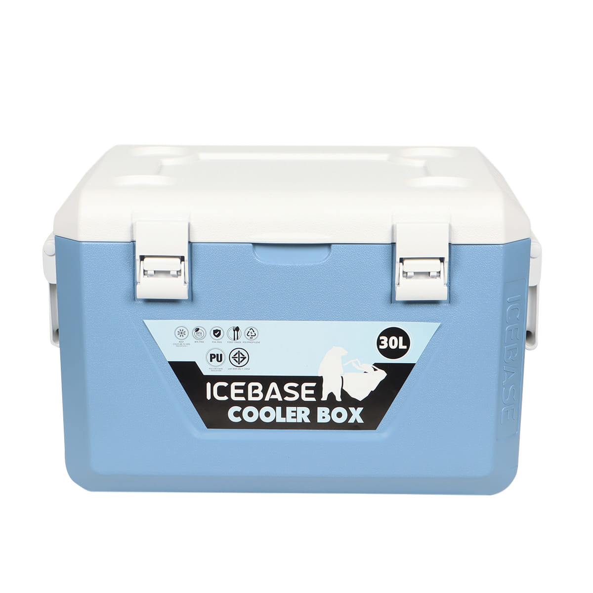 กระติกน้ำแข็งเก็บความเย็น ICEBASE รุ่น CLG-201BL (MERCURY) ขนาด 30 ลิตร สีฟ้า